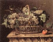 DUPUYS, Pierre Basket of Grapes dfg oil painting picture wholesale